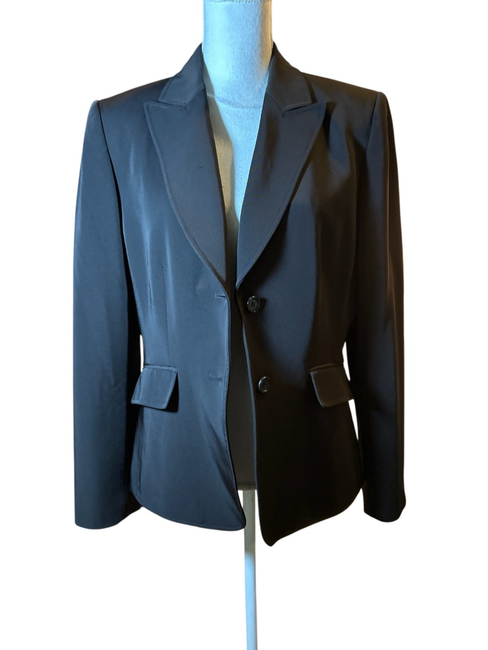 Tahari Classic Black Women's Blazer - Tailored Two-Button Jacket